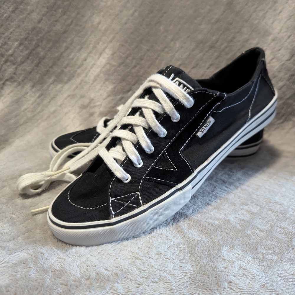 Vans Black and White Sneakers